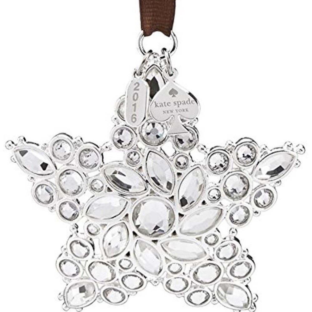 Kate Spade Lenox Bejeweled Star Ornament 2016